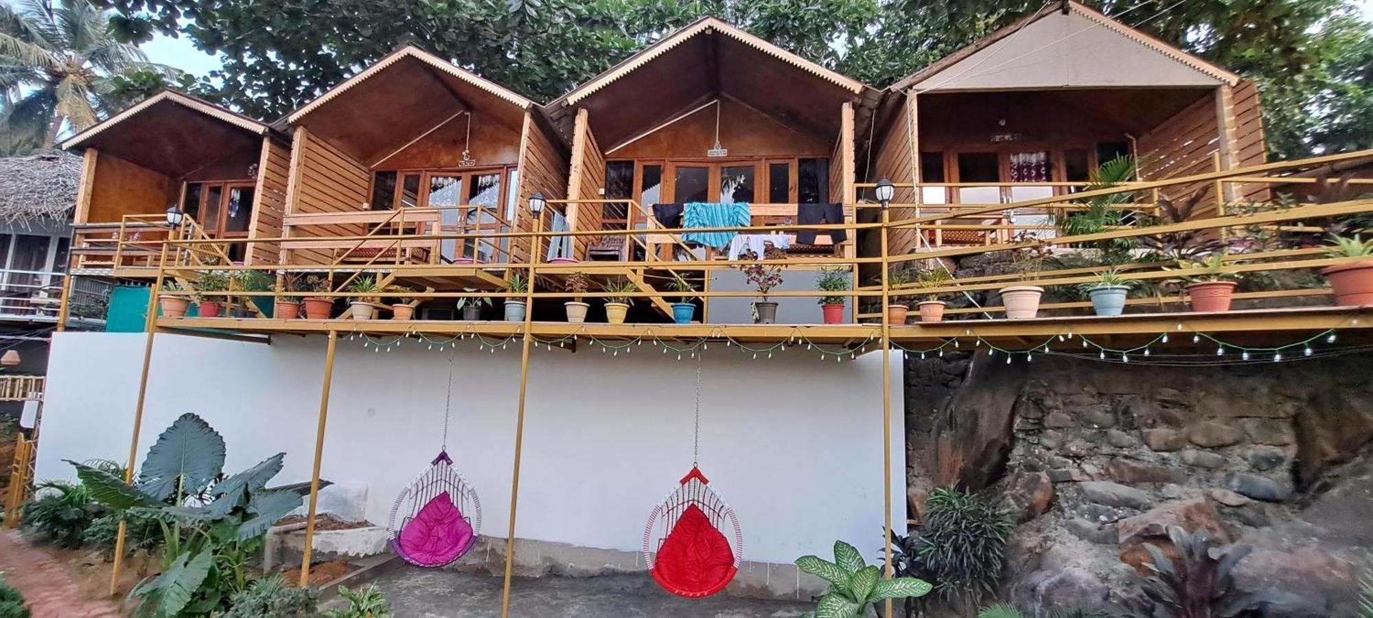 Pacific Sunset View Palolem Hotel Exterior foto