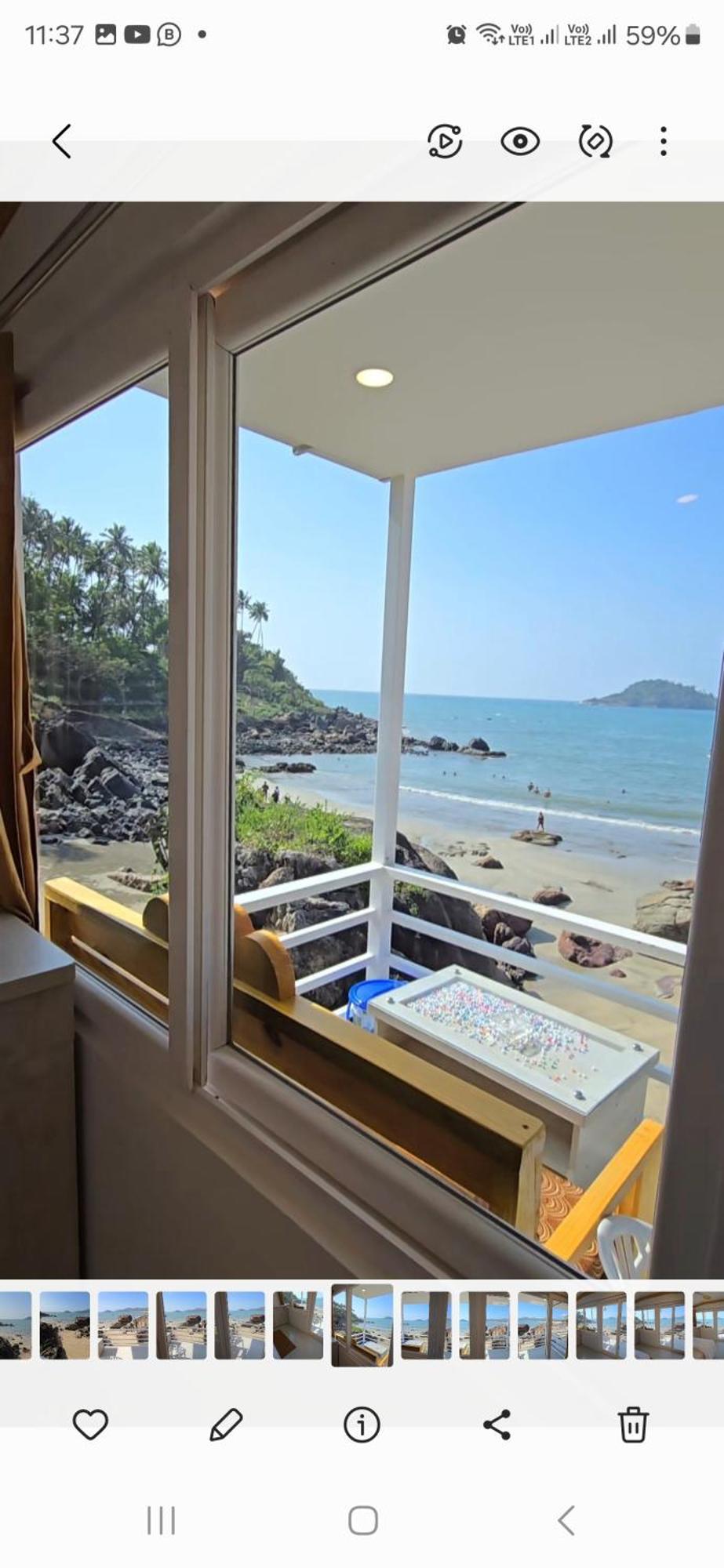 Pacific Sunset View Palolem Hotel Exterior foto